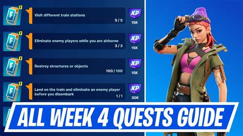 Fortnite Complete Week Quests How To Easily Complete Week Weekly