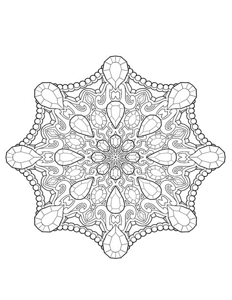 Mandala Printable Coloring Pages Cute