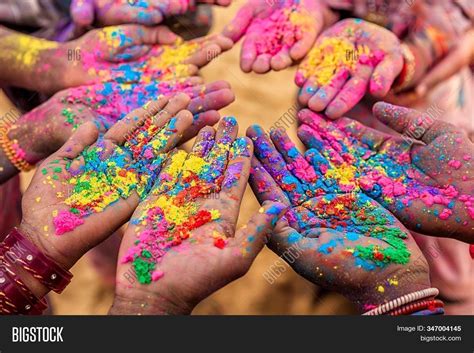 Color Holi Festival Image Photo Free Trial Bigstock