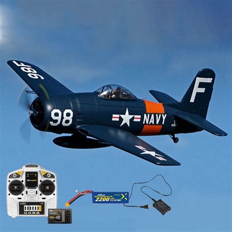 Arrows Hobby 1100mm F8f Bearcat Diy Rc Airplane Rtf Furyrc