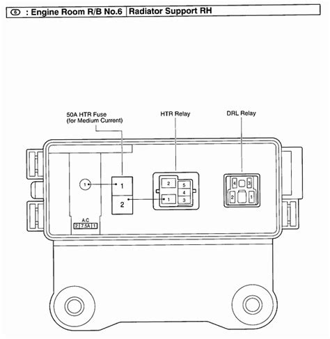 schematics and diagrams: Blower Motor Fuse Location on 2000 Toyota Tacoma?