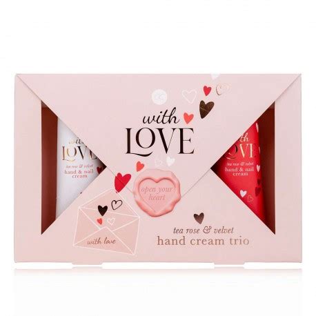 PROMO Coffret crèmes mains WITH LOVE Tentation Cosmetic