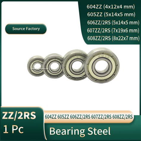Bearing, 604 ZZ, 605 ZZ,606 ZZ,607 ZZ, 6062rs 6072RS, 604z 605z 606z ...