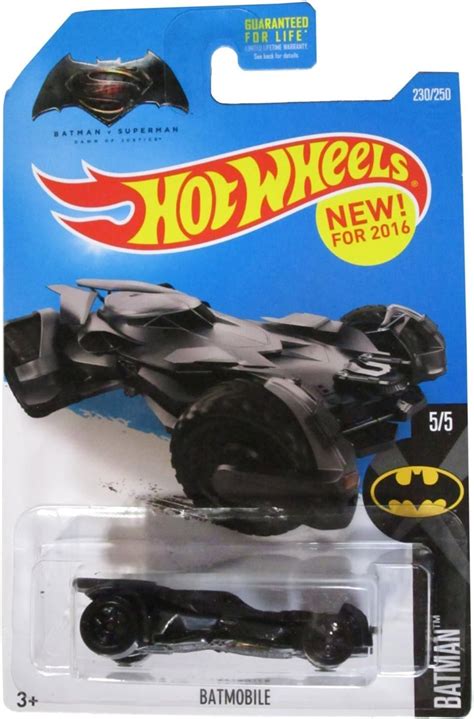 Amazon Hot Wheels 2016 Batman Batman Vs Superman Dawn Of Justice Batmobile 230 250 Toys