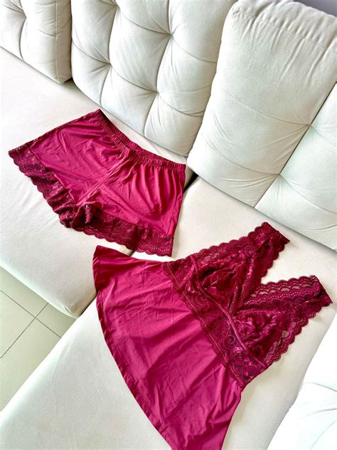 Baby Doll Micro Renda Robia Lingerie