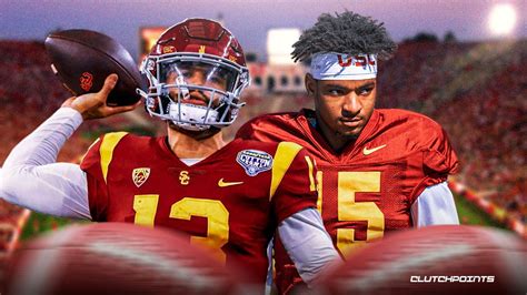 Usc Footballs Caleb Williams Gets Major Dorian Singer Endorsement