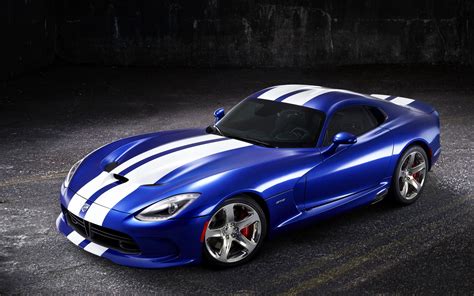 X Resolution Blue And White Coupe Car Blue Dodge Viper Hd