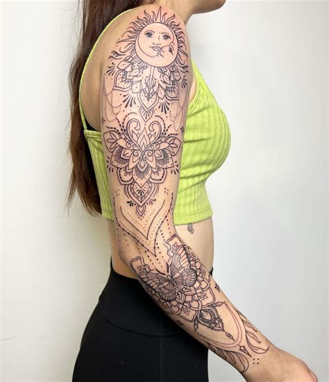 21 Tattoo Sleeves For Women From Feminine To Edgy