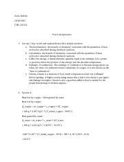 Understanding Thermochemistry And Calorimetry Post Lab Questions