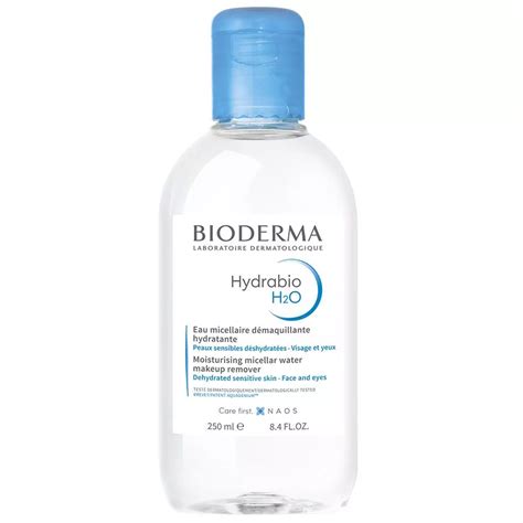 BIODERMA HYDRABIO H2O EAU MICELLAIRE DEMAQUILLANTE 250ML