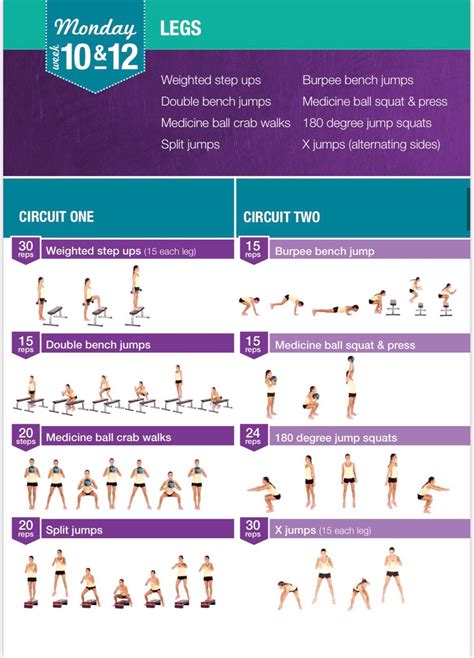 Kayla Itsines Bikini Body Guide BBG Week Workout Plan At Home Workout Workout Plan PDF