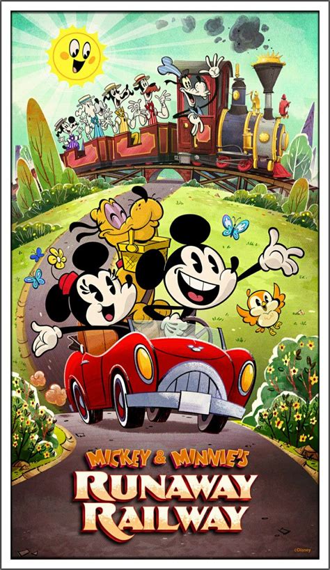 Mickey And Minnies Runaway Railway 03042020 Mickey Mouse Art Disney Posters Hollywood