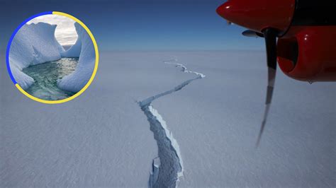 Alerta antártica Difunden video de iceberg del tamaño de Londres que