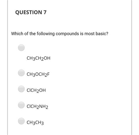 Solved QUESTION 5 Rank The Following Ions In Order Of Chegg