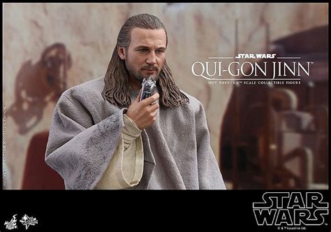 Qui Gon Jinn Star Wars Epis Dio I A Amea A Fantasma Movie Masterpiece Hot Toys Original Prime