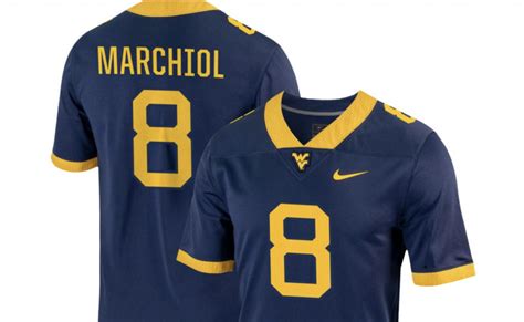 Custom WVU Football Jerseys Now Available for Purchase - Sports ...