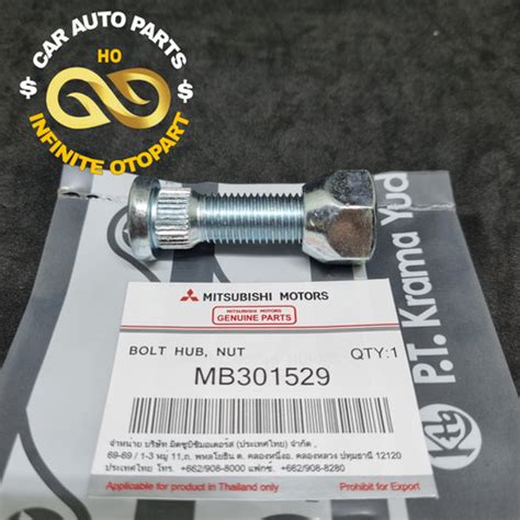 Jual Hub Bolt Nut Baut Roda L Kuda Pajero Triton Harga Pc Mb