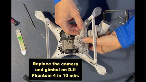 Replace Camera And Gimbal On Dji Phantom 4 Pro In 10 Minutes Youtube