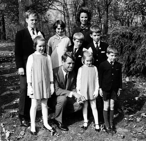 Robert F. Kennedy And Family, Top, L-r Photograph by Everett