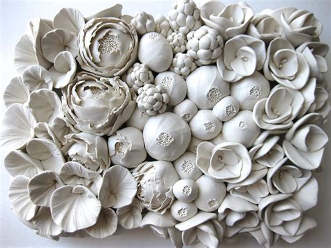 Clay Sculpture Flowers