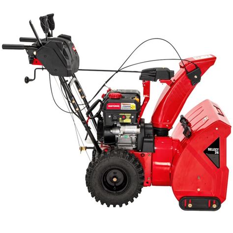 Craftsman Select 26 In 243 Cc Two Stage Self Propelled Gas Snow Blower