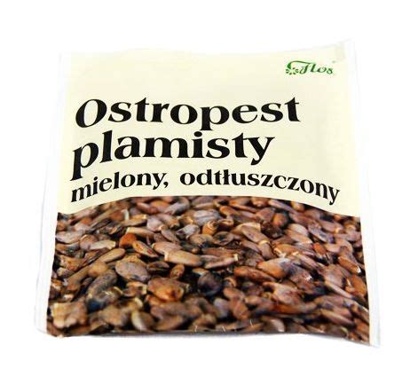 Ostropest plamisty mielony odtłuszczony 100 g AptekaOPT pl