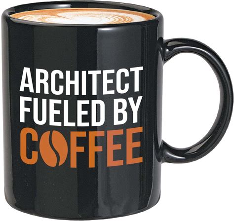 Bubble Hugs Architect Coffee Mug 11oz Black Architect