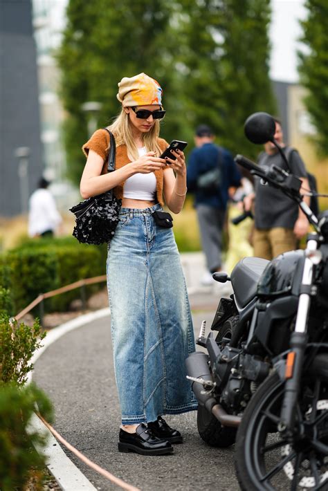 Denim Skirts