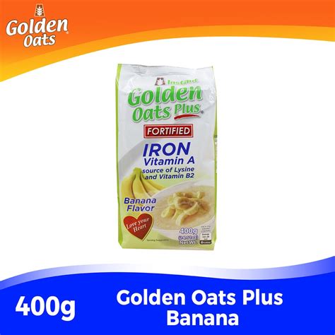 Golden Oats Plus Fortified Vitamin A With Iron And Lysine 400g Shopee Philippines