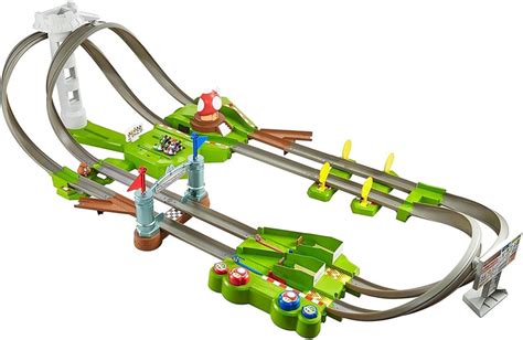 Трек Хот Вилс Марио Карт Hot Wheels Mario Kart Circuit Track GCP фото отзывы