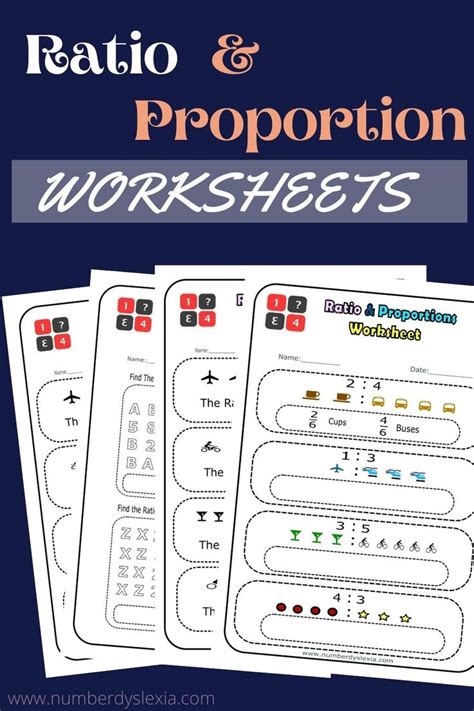 Free Printable For Ratio & Proportion Worksheets | Proportions ...
