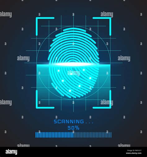 Escaneo De Huellas Digitales Sistema De Identificaci N Autorizaci N