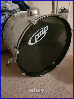 Complete pdp drum set (white)(used) | Used Drum Sets