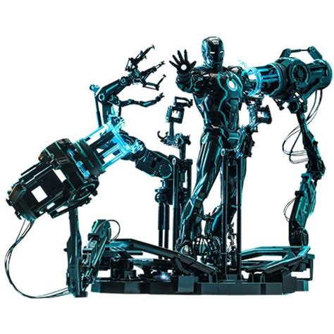 Neon Tech Iron Man Movie Masterpiece MMS672D50 Hot Toys Iron Man