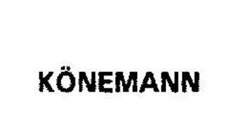 KONEMANN Trademark of KONEMANN VERLAGSGESELLSCHAFT mbH Serial Number ...