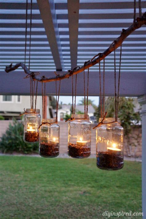 Easy Diy Mason Jar Chandelier Project Hcf Craft Of The Week Hello