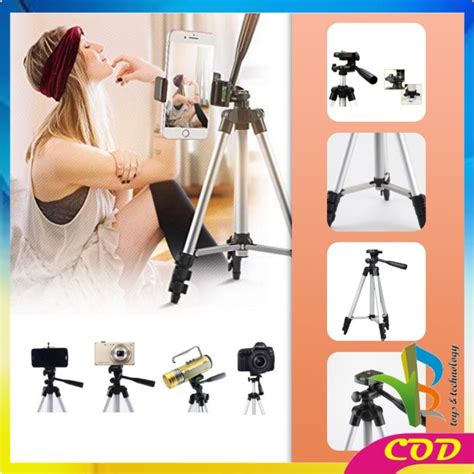 Jual Tripod Hp Termurah Elastis Profesional Elektrik Untuk Live Promo