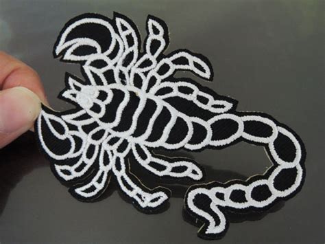 Iron On Patch Scorpion Patches Insert Patch Black Applique