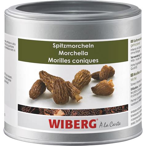 Transgourmet Österreich Wiberg Spitzmorcheln getrocknet 470 ml