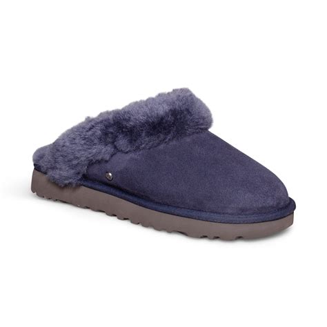 UGG Classic Slipper II Eve Blue Slippers - Women's – MyCozyBoots