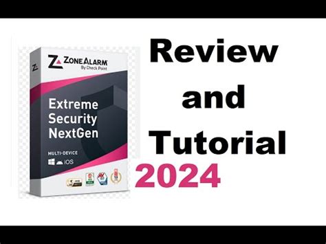 ZoneAlarm Extreme Security NextGen 2024 Review And Tutorial YouTube