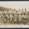 Babe Ruth Josh Gibson Meet On Canvas