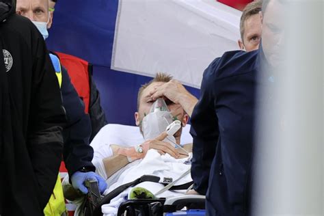 Christian Eriksen Awake And Stable After Collapsing During Denmark