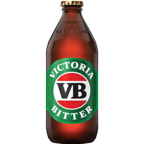 Victoria Bitter Lager Bottle 375ml Woolworths