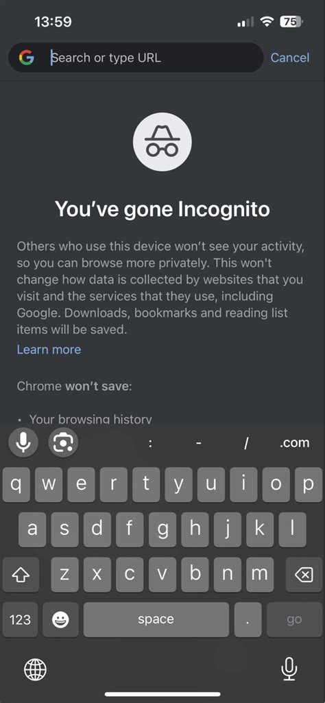 how to clear incognito on mac