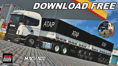 Scania HIGHLINE Bitrem 9 Eixo Arqueado Mod Ets2 1 49 Mod Simuladores