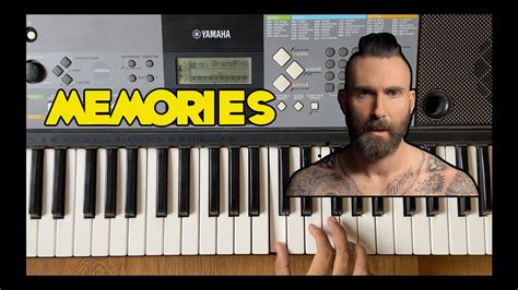 How To Play ‘memories’ Maroon 5 On Piano 🎹 Easy Piano Tutorials Step By Step Youtube