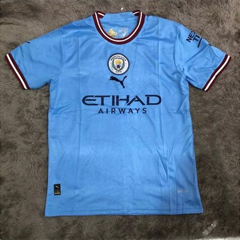 Jual JERSEY BOLA MAN CITY HOME 2022 2023 GRADE ORI IMPORT THAILAND