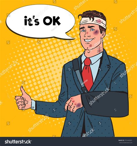 man injured face images stock  vectors shutterstock
