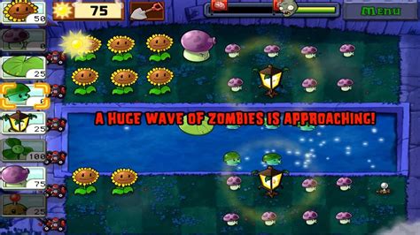 Plants vs Zombies Level 4-4 (2017) HD 1080p - YouTube